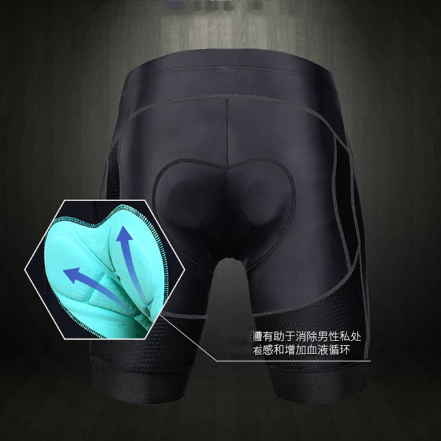 Hot Selling Bicycle Shorts Summer Sports  Black Mtb Cycling Shorts Gel Padded Cycling Shorts