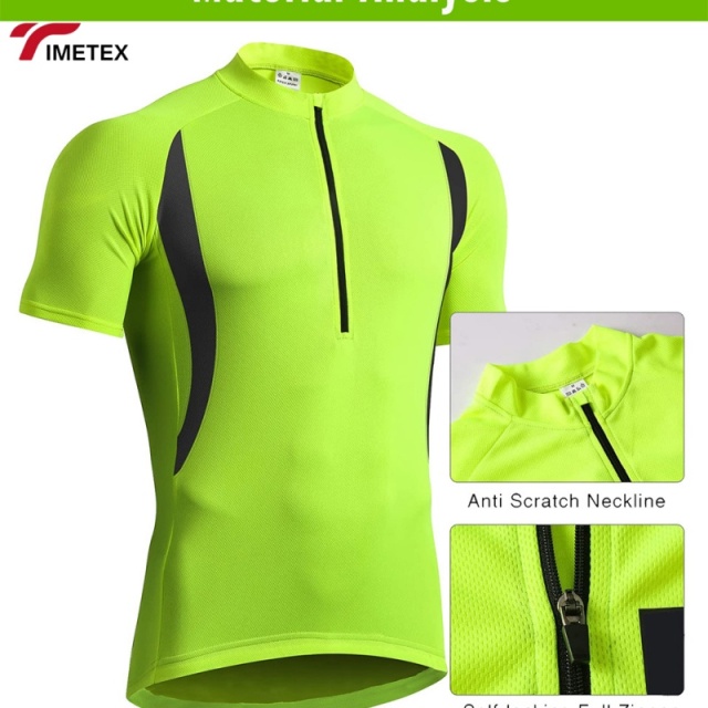 TIMETEX Unisex Quick-Drying Half Sleeve Cycling Jerseys Summer Sports Uniforms Waterproof Windbreaker Made Polyester Wholesale