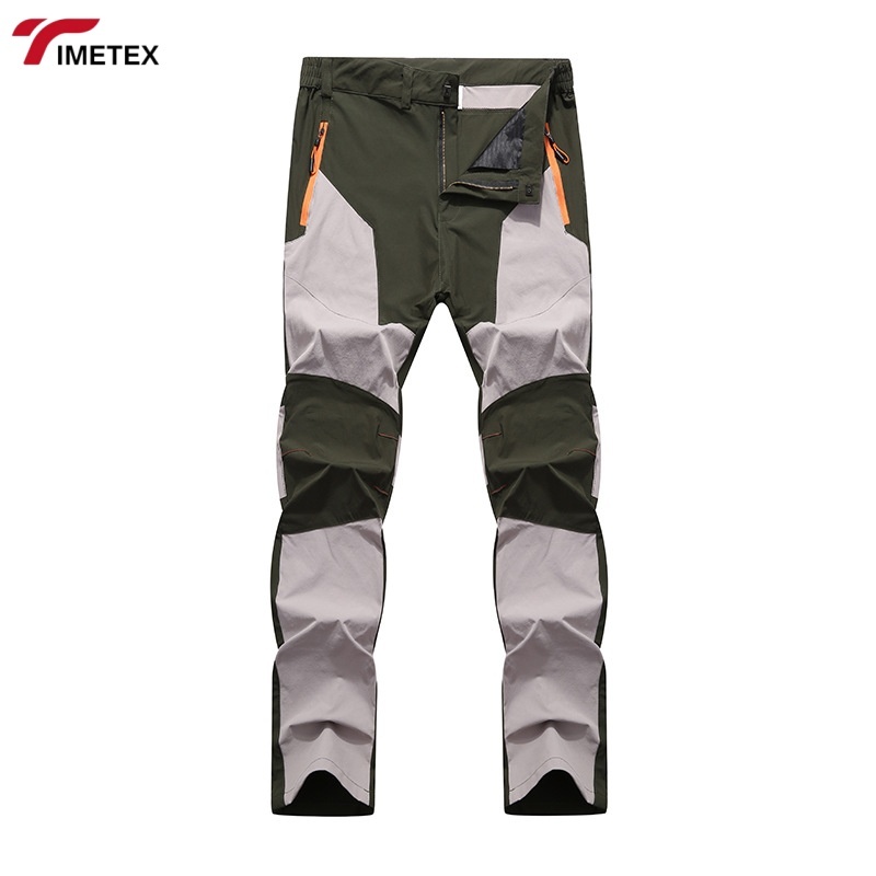 Men's Lightweight Stretch Tactical Pants Breathable Summer Outdoor Workwear with Zipper Fly Plus Size Wholesale Training Apparel