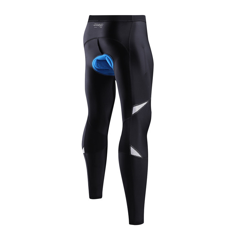 OEM Wholesale Men Cycling Pants Compression Quick-dry Padded Mountain Bike Pants Tights