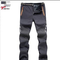 TIMETEX Lightweight Softshell Hiking Pants Waterproof Construction Print Logo Mid Plus Size Polyester Fabric for Outdoor Camping