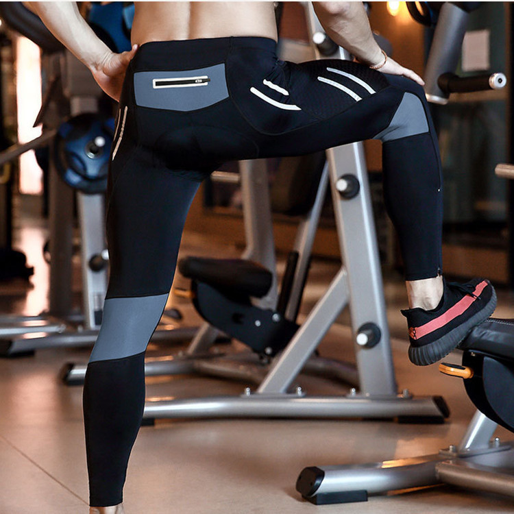 Hot Selling Premium Comfortable Cycling Pants Men Mesh Breathable Quick-dry Cycling Pants With Zipper Pocket