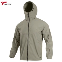 OEM Outdoor Rain Hardshell Jacket Large Size Men's Waterproof Camping Hiking Warm Climbing Clothing