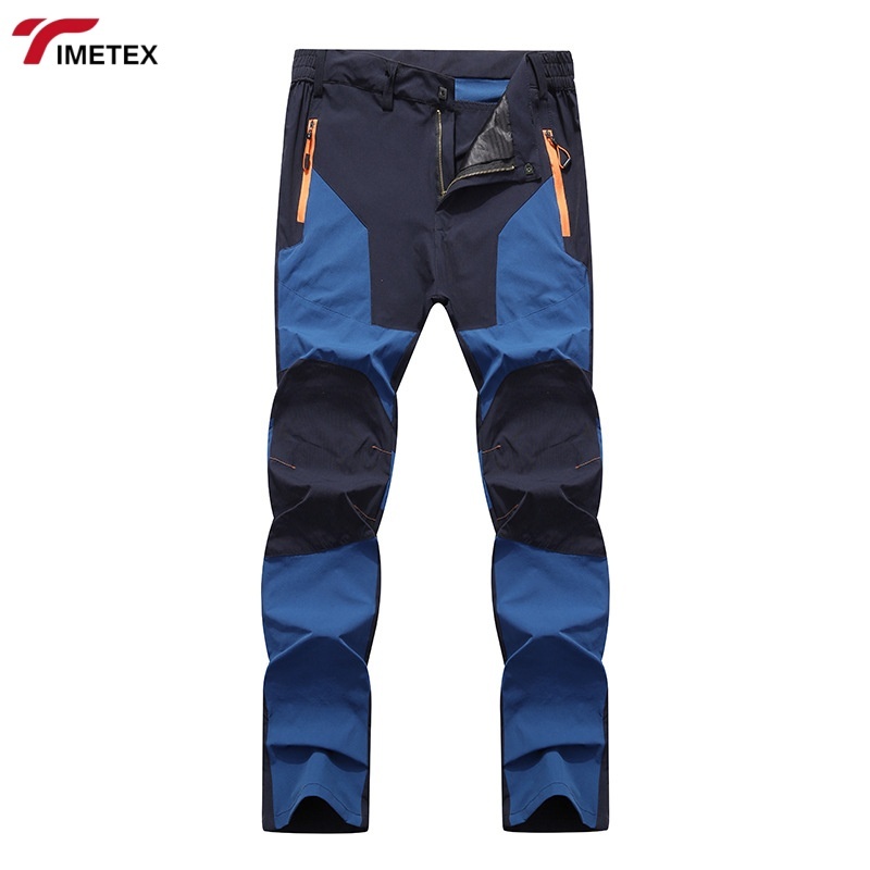 TIMETEX Trousers Outdoor Thin Cargo Pants Hiking Breathable Tactical Workout Knee Protection Trousers for Baggy Cargo Pants Men