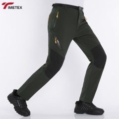 TIMETEX Quick-Dry Cargo Trousers for Outdoor Sports Breathable Water-Resistant Eco-Friendly Clothing for Climbing Hiking