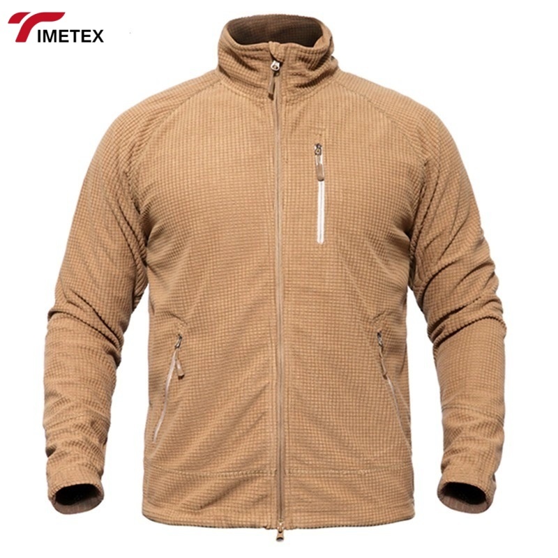 TIMETEX New Arrival Winter Lightweight Formal Warm Waterproof Windproof Micro Polar Men Jacket