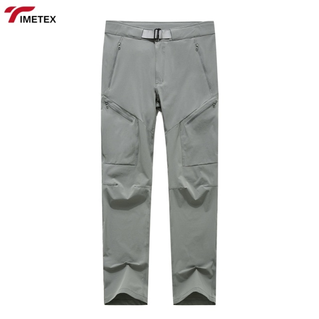 TIMETEX Lightweight Softshell Work Pants Mid Waist Zip Fly Winter Warm Fleece Trouser for Outdoor Hiking Weatherproof Waterproof
