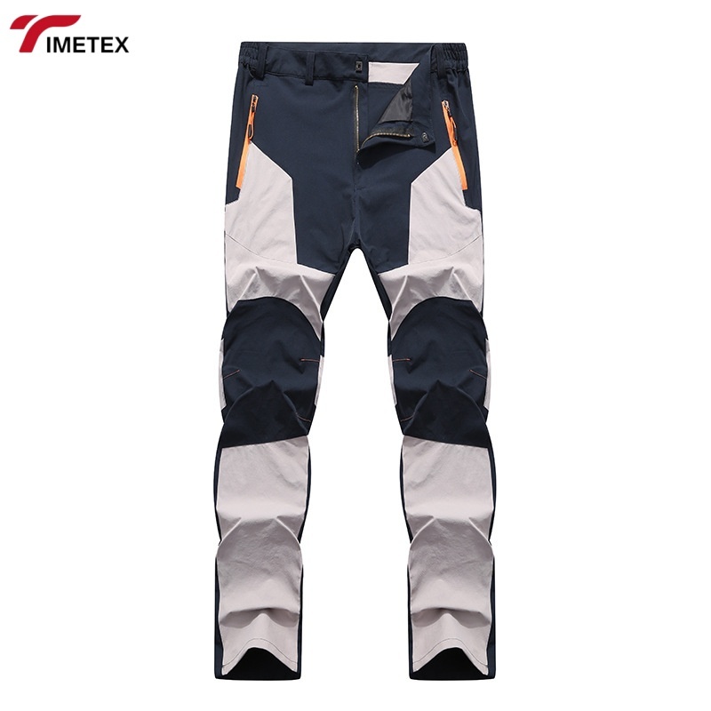 Men's Lightweight Stretch Tactical Pants Breathable Summer Outdoor Workwear with Zipper Fly Plus Size Wholesale Training Apparel