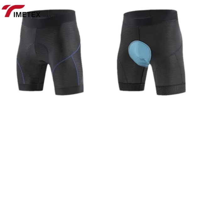 TIMETEX Men's Casual Cycling Shorts with High Compression Padded Bike Underwear Custom Logo Breathable Sportswear
