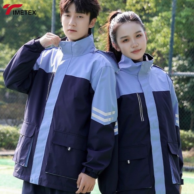 Unisex High-Collar Reversible Lightweight Winter Jacket Waterproof Wind Breaker Plus Size for Men Outdoor Warmth