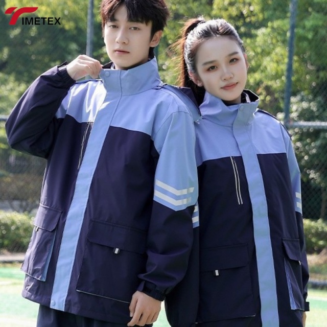 Unisex High-Collar Reversible Lightweight Winter Jacket Waterproof Wind Breaker Plus Size for Men Outdoor Warmth