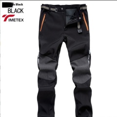 TIMETEX Unisex Outdoor Pants for Trekking Winter Weather-Quick Dry Breathable Waterproof Windproof Elastic Straight Cargo Pants