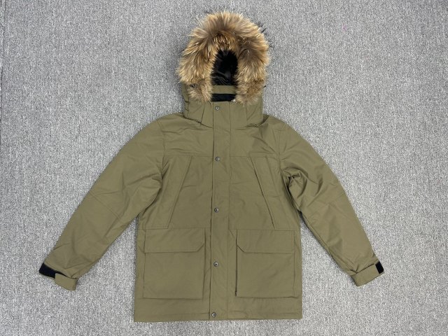 90-Piece Thick White Duck Fur Collar Hood Custom-Made Windproof Winter Workman's Jacket for Men Warm Down Coat for Protection