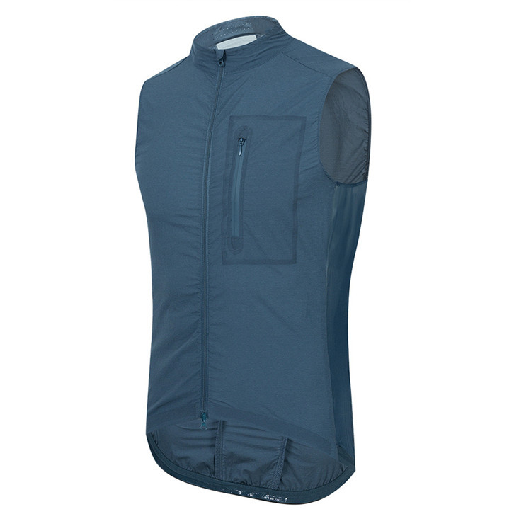 Mens Summer Cycling Jersey Sleeveless Vest Waterproof Quick Dry Mtb Cycling Vest Bicycle Cycling Gilet