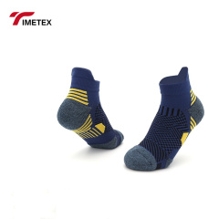 Men's and Women's High-Crew Running and Cycling Socks Quick Dry Marathon Sweat Wicking Towel with Bottom and Cuff Logo Position