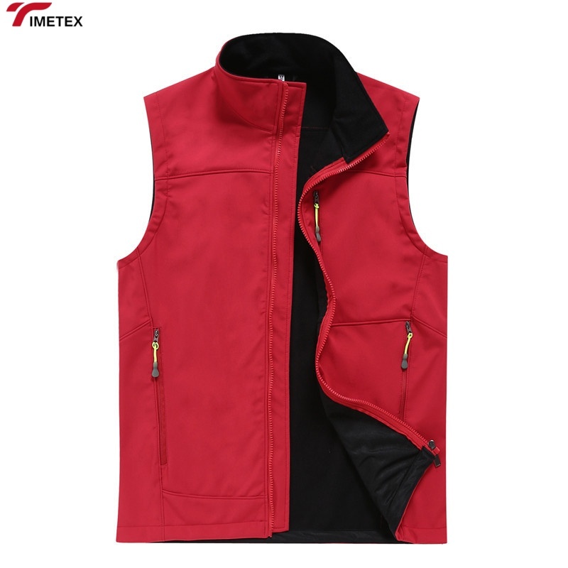 Premium Quality Men's Casual Softshell Fleece Tactical Outdoor Vest Breathable Sublimation-Customizable for Winter Wholesale
