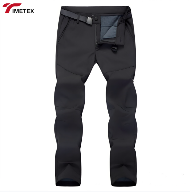 TIMETEX Men's Outdoor Waterproof Hiking Pants Stretch Softshell Construction for Camping and Trekking