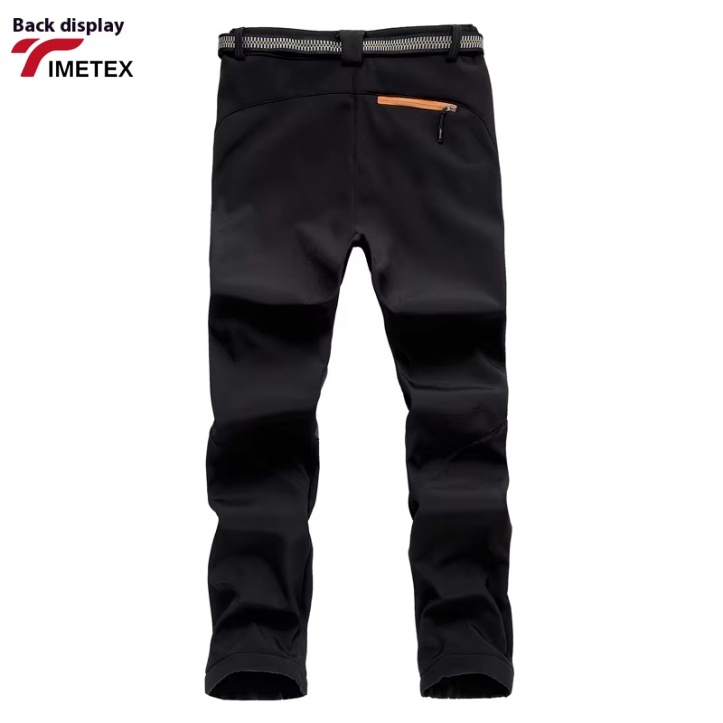TIMETEX Unisex Outdoor Pants for Trekking Winter Weather-Quick Dry Breathable Waterproof Windproof Elastic Straight Cargo Pants
