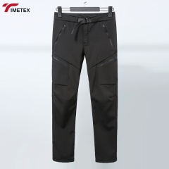TIMETEX Lightweight Softshell Work Pants Mid Waist Zip Fly Winter Warmth Outdoor Hiking Waterproof Weatherproof