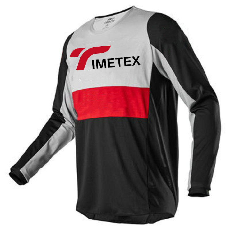 Wholesale Cycling Jersey Men's Bike Shirts Downhill Mountain MTB Jerseys for Men Motocross Sportswear Breathable Anti UV T-shirt