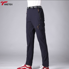 TIMETEX Autumn Winter Men's Sports Fleece Pants Trending Warm Windproof Drawstring Eco-friendly Quick Dry Casual Style Mid Waist