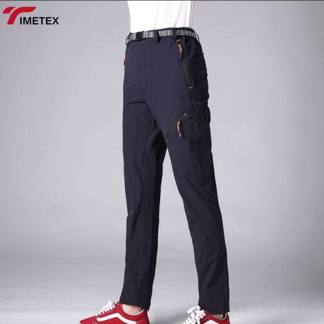 TIMETEX Autumn Winter Men's Sports Fleece Pants Trending Warm Windproof Drawstring Eco-friendly Quick Dry Casual Style Mid Waist