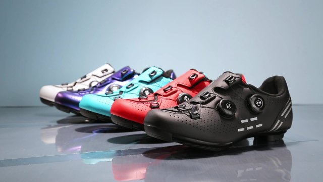 New  Road Bike Lock Shoes Hard Sole Lightweight MTB Racing Race Bike Shoes Cycling Footwear