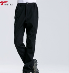 TIMETEX Customizable Winter Softshell Outdoor Hiking Pants Waterproof Warm Fleece Casual Logo Waist with Zipper Fly Front Style
