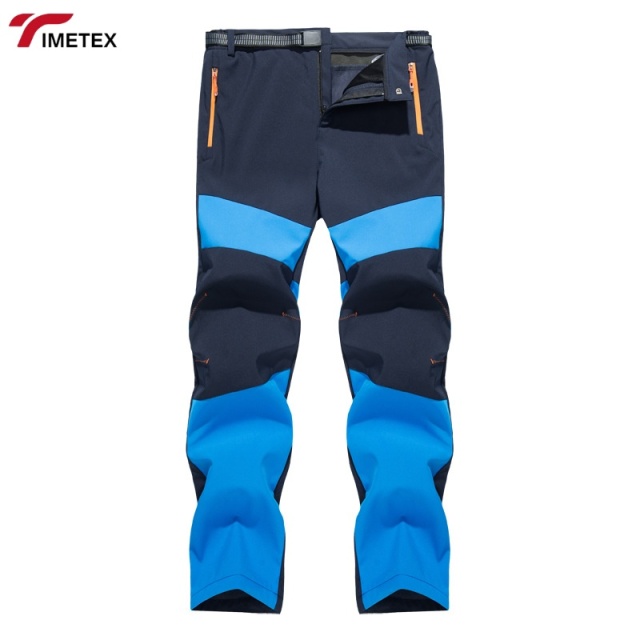 TIMETEX Men's Lightweight Quick-Drying Hiking Trousers for  Autumn Summer Multi-Color Breathable Fabric Pants for Trail Running