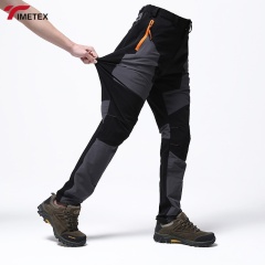 TIMETEX Trousers Outdoor Thin Cargo Pants Hiking Breathable Tactical Workout Knee Protection Trousers for Baggy Cargo Pants Men