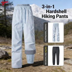 TIMETEX Custom Polyester Waterproof Warm Fleece Casual Heavyweight Two-piece Set Men's Women's  Pants Loose-Fitting Baggy Snow