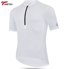 TIMETEX Custom OEM Factory Supply Road Bike Jersey Men Cycling Wear Quick Dry Ventilated Fabric Slim Fit Full Zip