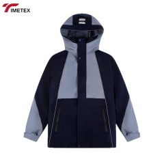 New School Uniform Winter Storm Jacket Three-piece High School Windproof Waterproof Men's and Women's  Thickened Suit