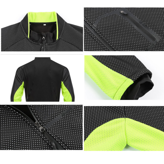 Custom Men Winter Cycling Jackets Set Fleece Thermal Windproof Waterproof Warm Bicycle Jerseys MTB Pants Bike Cycling Suit