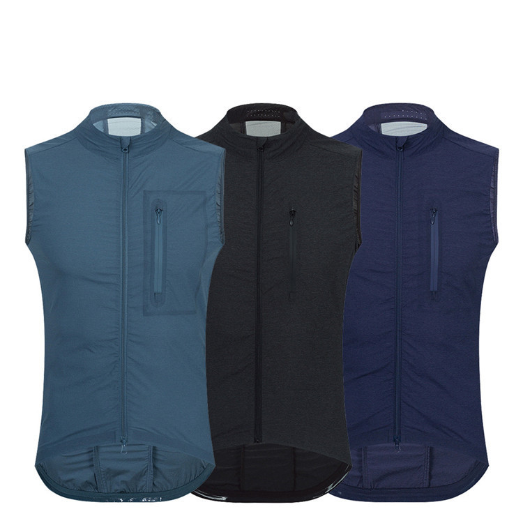 Mens Summer Cycling Jersey Sleeveless Vest Waterproof Quick Dry Mtb Cycling Vest Bicycle Cycling Gilet