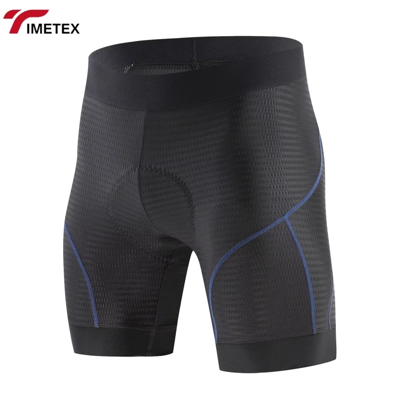 TIMETEX Men's Casual Cycling Shorts with High Compression Padded Bike Underwear Custom Logo Breathable Sportswear