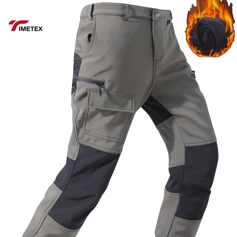 TIMETEX Customizable Unisex Mid-Waisted Regular Fit Casual Sport Pants Quick-Drying Windproof Woven Soft-Shell Outdoor Jogging