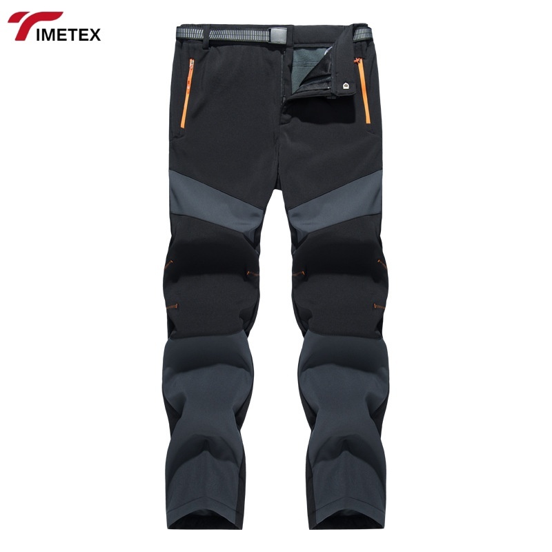 TIMETEX Men's Lightweight Quick-Drying Hiking Trousers for  Autumn Summer Multi-Color Breathable Fabric Pants for Trail Running