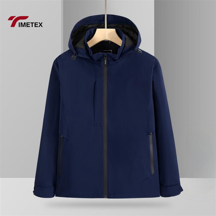 TIMETEX Small Wholesale Windbreaker Jacket 1 Layer With Waterproof Zipper Waterproof Outdoor Jacket