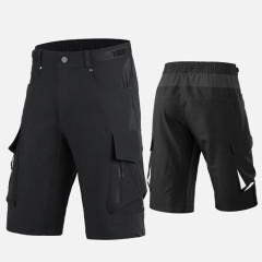 Custom Outdoor Mens Bike Shorts Stretch Breathable Mountain Bike Shorts  Quick Dry Bike Shorts With Zipper Pocket