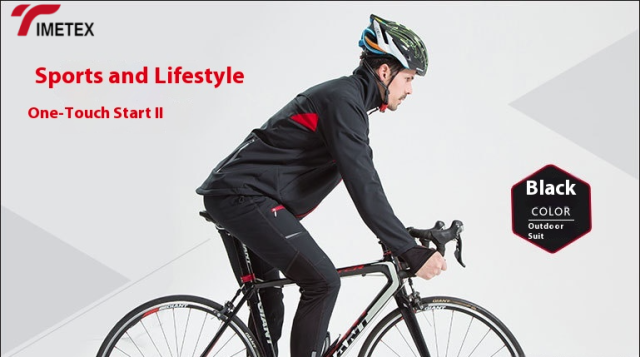 TIMETEX Custom Design Quick Dry Breathable Windproof Unisex Cycling Jacket Waterproof Jersey Set with Digital Print for Men