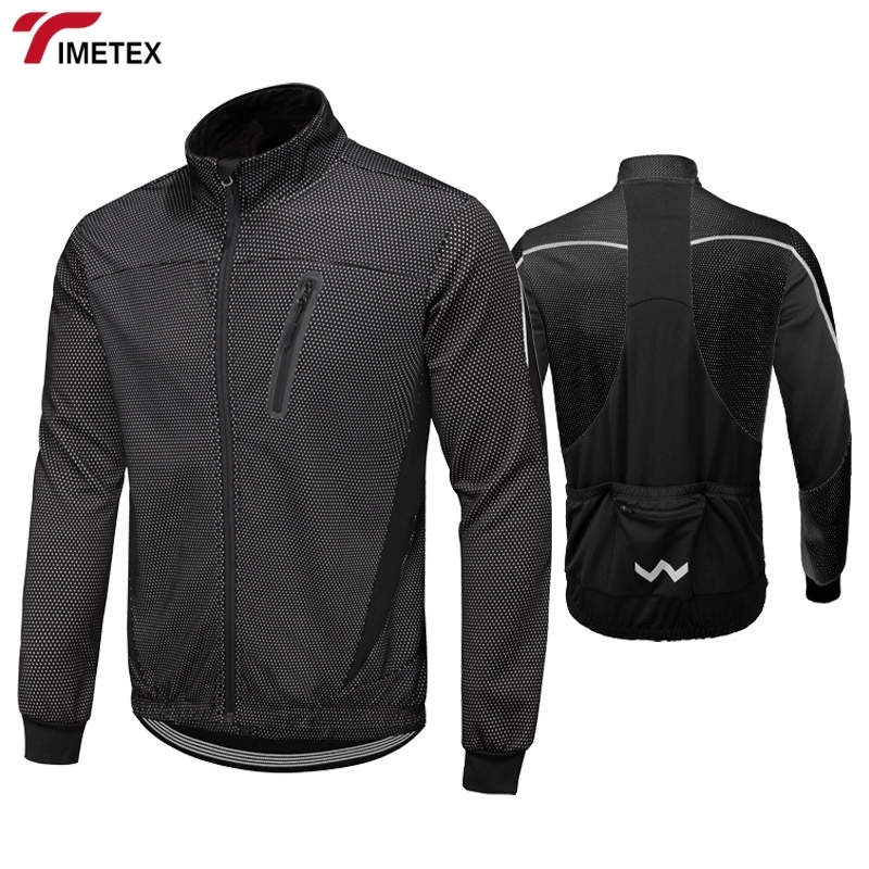 TIMETEX Winter Snow Jacket with Stand Waterproof Canvas Embroidered Zipper Closure for Outdoor Cycling Mountaineering in Spring