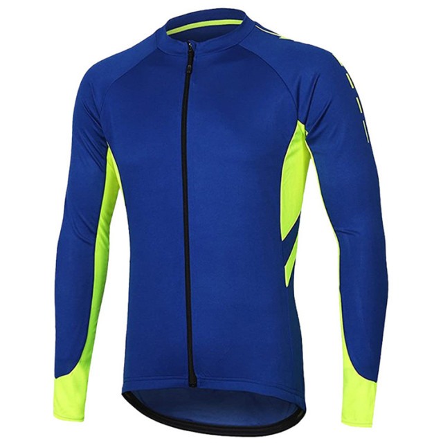 Customized New Style Men Bicycle Jersey Breathable Road Cycling Jersey T-shirts Long Sleeve Cycle Jersey