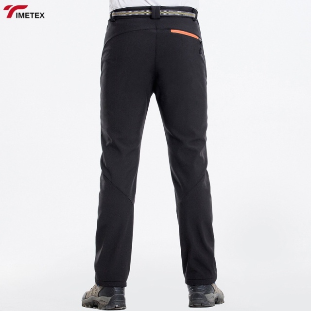 TIMETEX Lightweight Softshell Hiking Pants Waterproof Construction Print Logo Mid Plus Size Polyester Fabric for Outdoor Camping