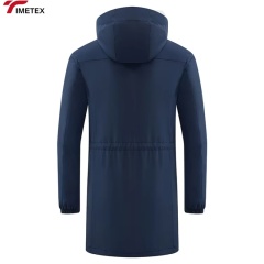 Unisex 3-in-1 Waterproof Zipper Softshell Winter Jacket Stand Collar Hooded Climbing Hiking Urban Men Women Windproof Breathable