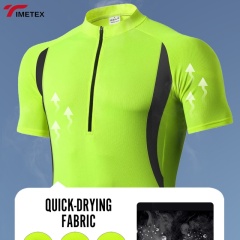 TIMETEX Customized  Cycling Jersey Latest Model Fast Delivery Low MOQ Recycled Fabric Sizes Customized Seamless Bike Breathable