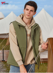Winter Casual Waistcoat Team Vest Jackets for Outer Wear Active Tops with Work Vest