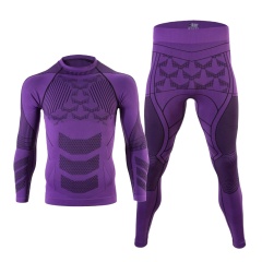 Spot Goods Men's and Women's Ski Underwear Set Quick Dry Functional Compression Set