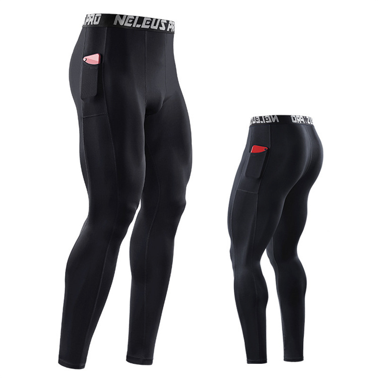 Latest Designer Leggings Men Casual Leggings for Gym Sports Stretch Quick-Drying Compression Leggings