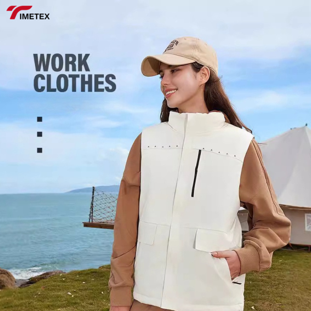 Winter Casual Waistcoat Team Vest Jackets for Outer Wear Active Tops with Work Vest